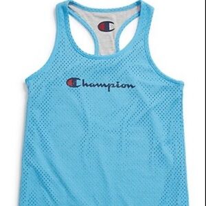 Champion Reversible Mesh Jersey Tank Top Sz Lg